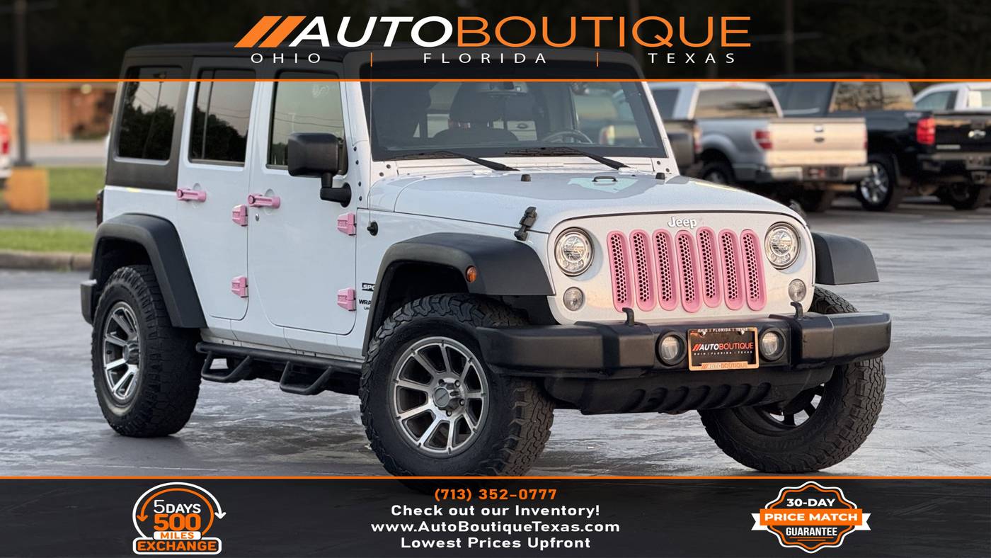 2017 Jeep Wrangler Sport — SUV — 99,354 mi — Alvin, TX