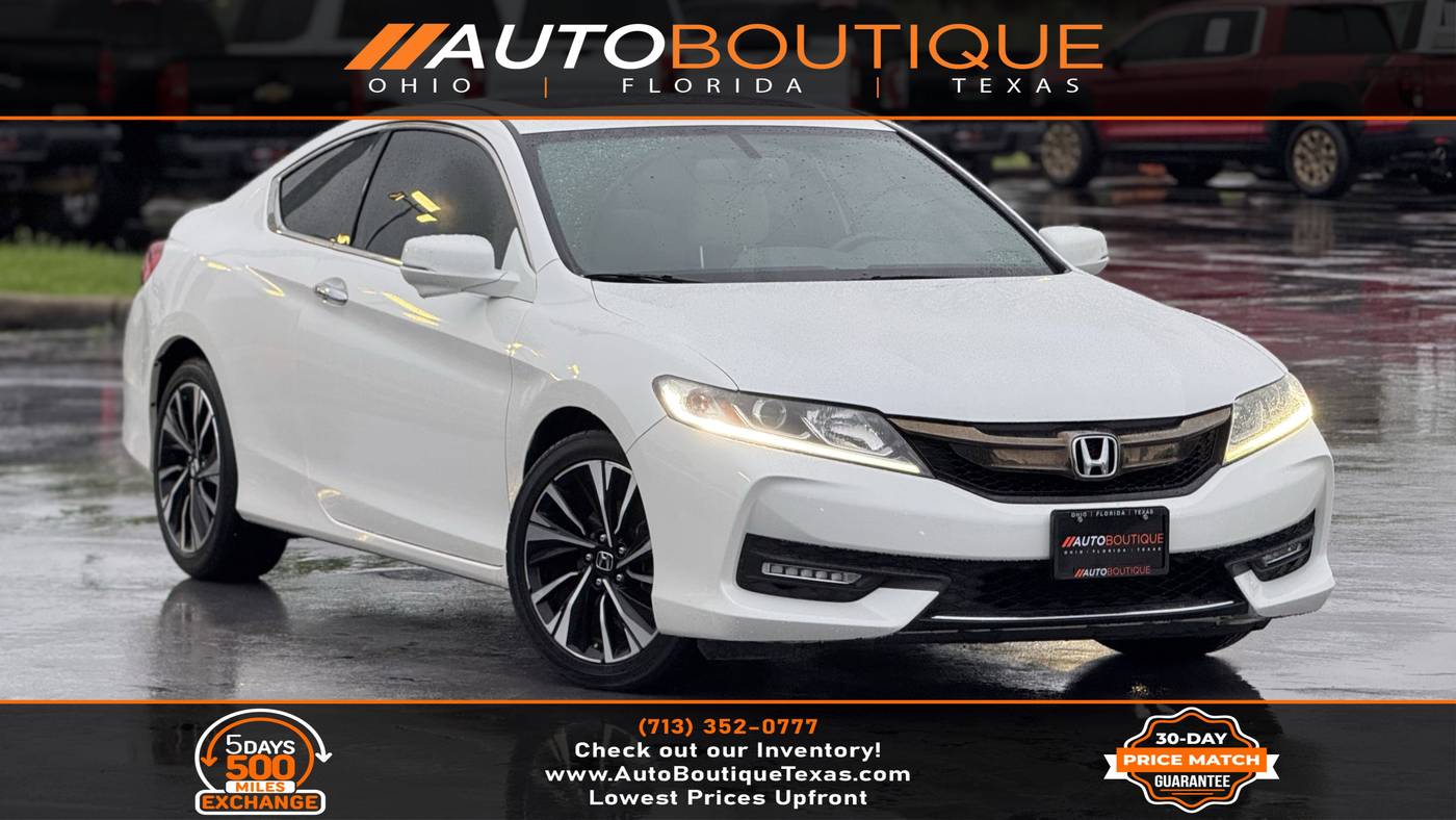2016 Honda Accord EX-L — Coupe — 71,633 mi — Alvin, TX