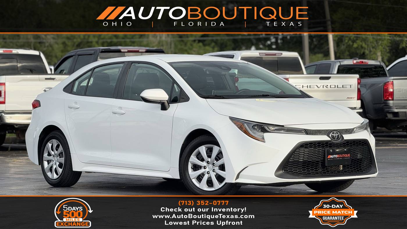 2020 Toyota Corolla LE — Sedan — 87,363 mi — Alvin, TX