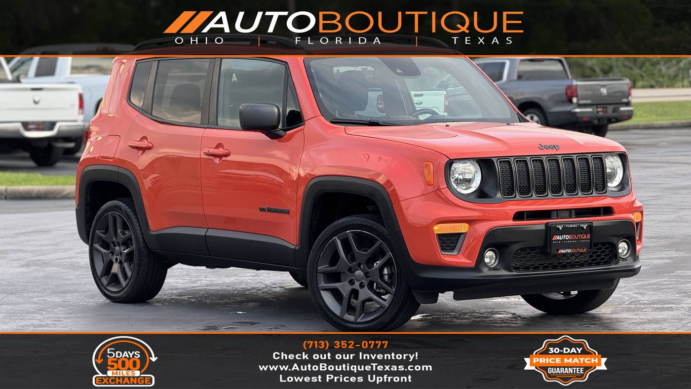 2021 Jeep Renegade 80th Edition — SUV — 32,470 mi — Alvin, TX