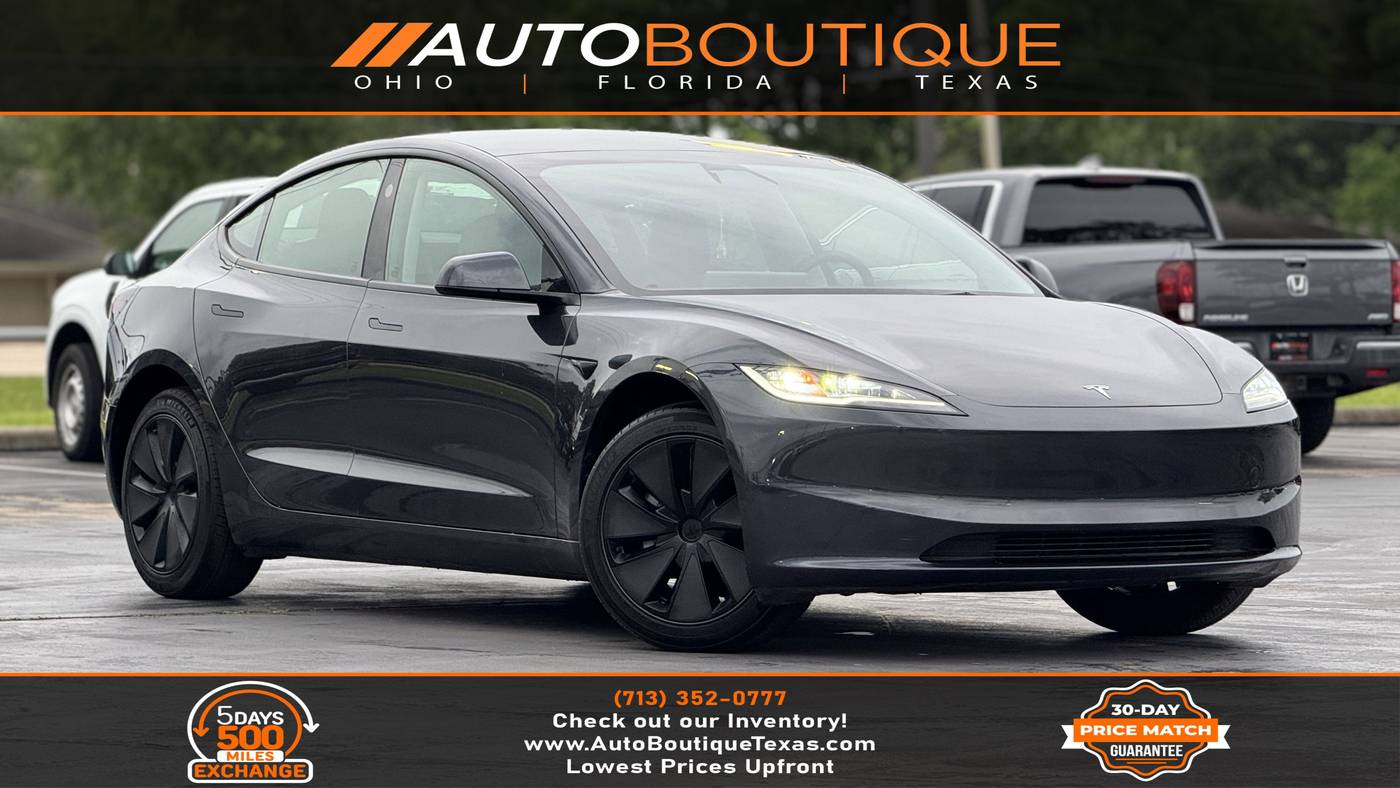 2025 Tesla Model 3 Long Range — Sedan — 2,349 mi — Alvin, TX