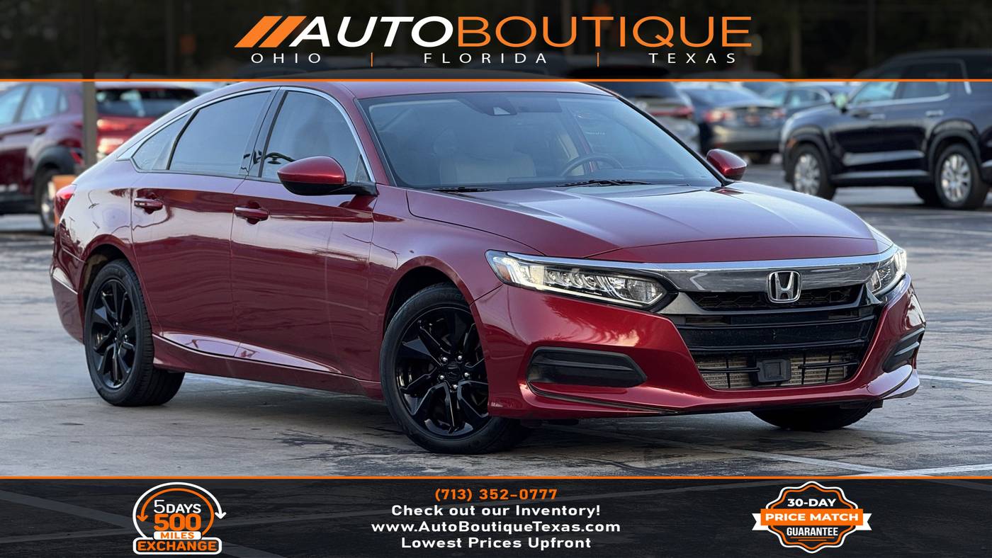 2020 Honda Accord LX — Sedan — 77,485 mi — Alvin, TX
