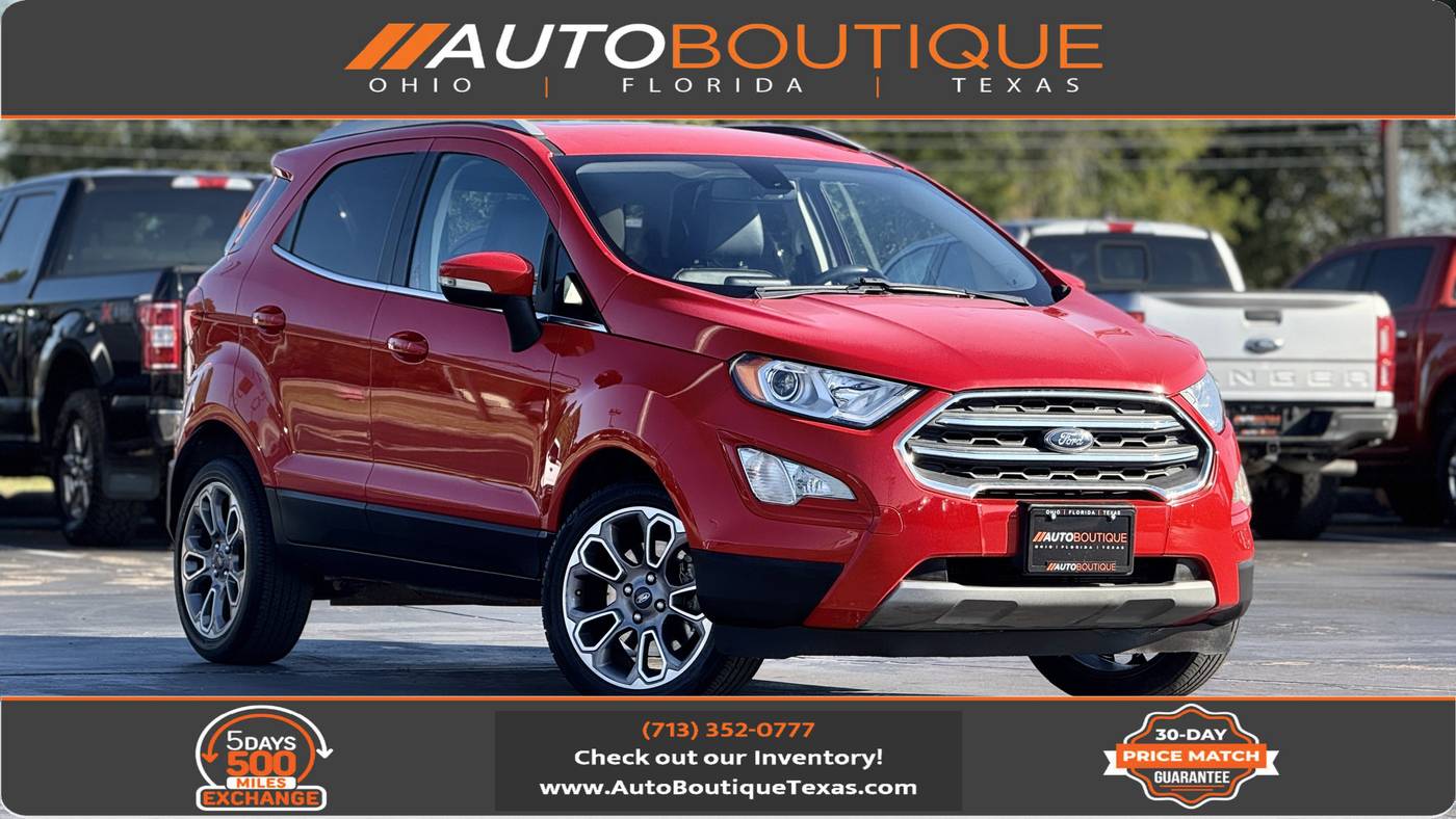2021 Ford EcoSport Titanium — SUV — 60,082 mi — Alvin, TX