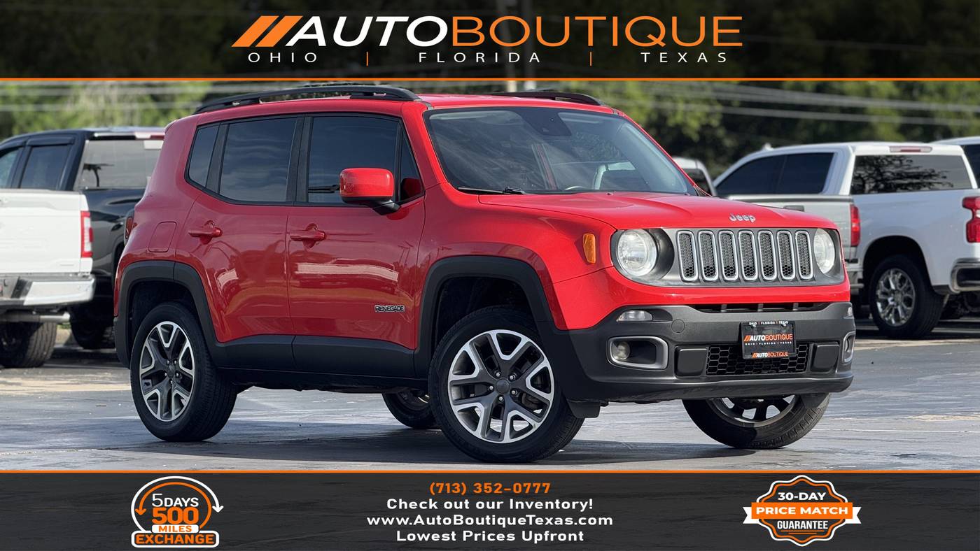2017 Jeep Renegade Latitude — SUV — 97,048 mi — Alvin, TX
