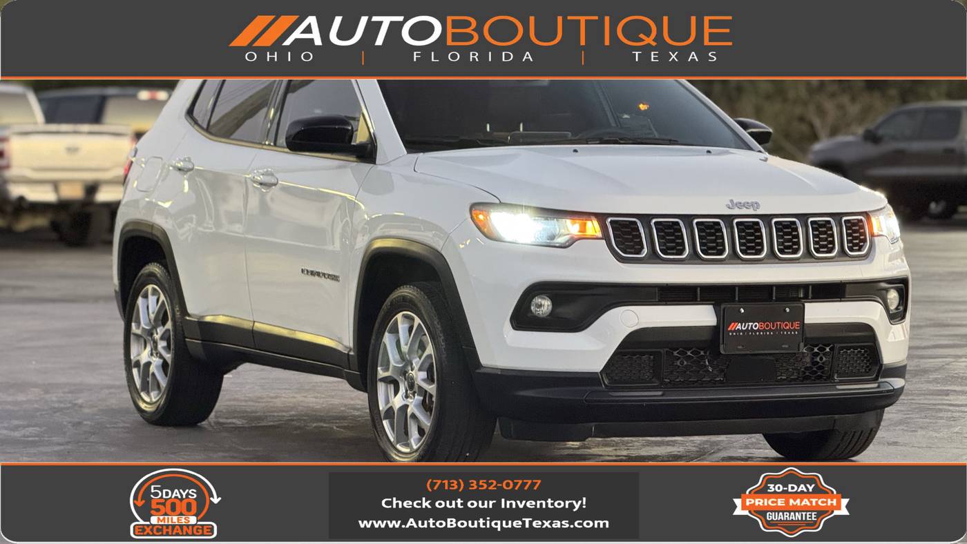 2025 Jeep Compass Latitude — SUV — 20,314 mi — Alvin, TX