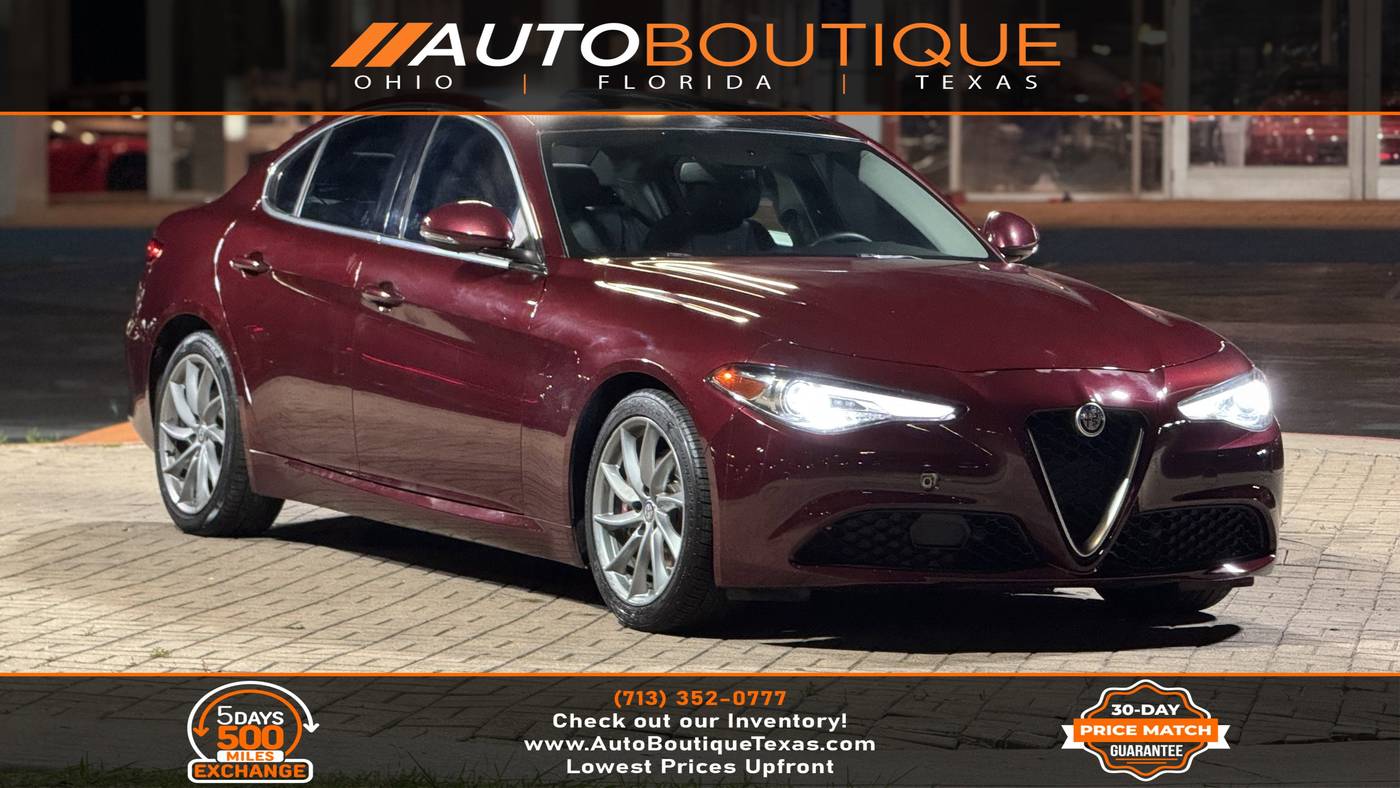 2017 Alfa Romeo Giulia Standard — Sedan — 78,643 mi — Alvin, TX