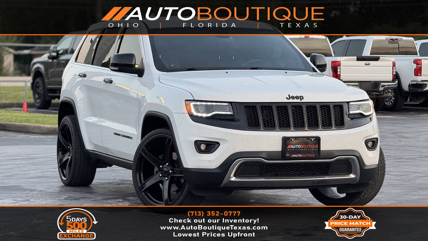 2016 Jeep Grand Cherokee Limited — SUV — 108,655 mi — Alvin, TX