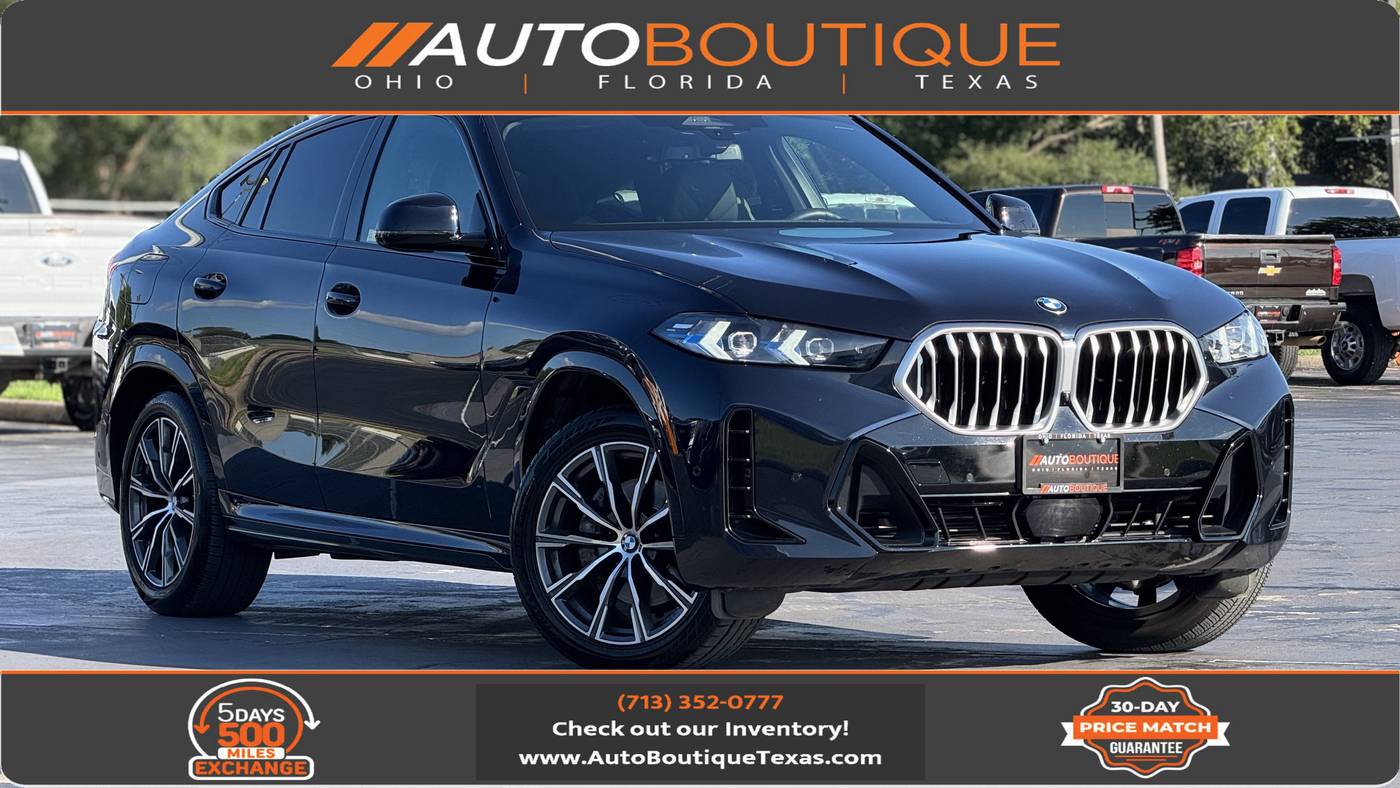 2025 BMW X6 40i — SUV — 34,559 mi — Alvin, TX