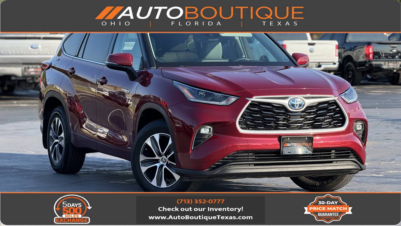 2021 Toyota Highlander Hybrid XLE — SUV — 78,747 mi — Alvin, TX