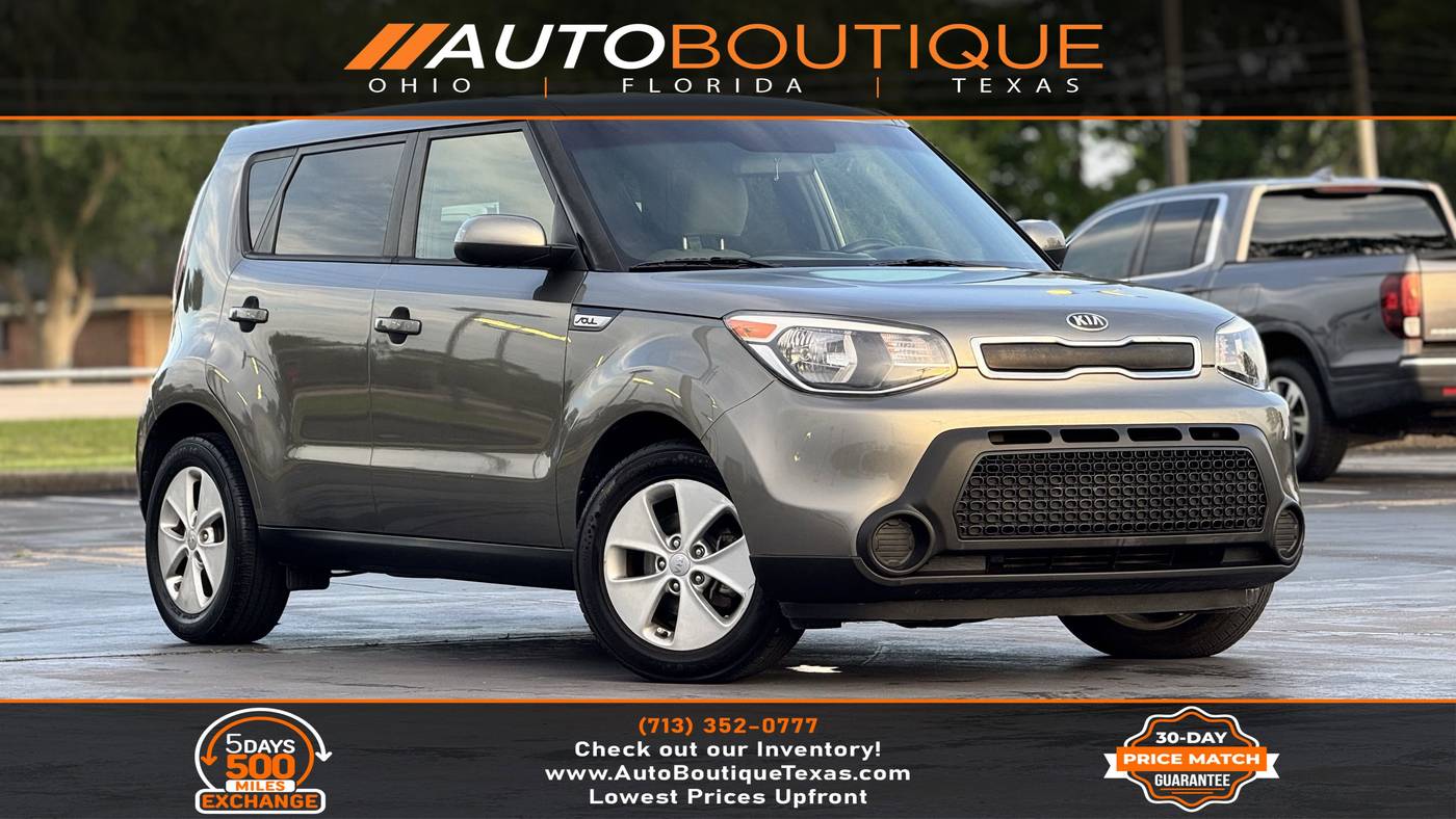2015 Kia Soul Base — Hatchback — 91,623 mi — Alvin, TX