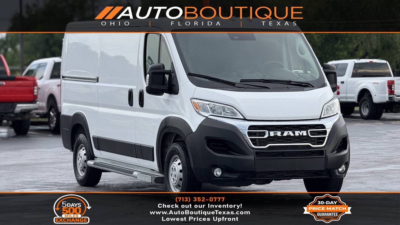 2023 Ram ProMaster Cargo Van 2500 — Cargo Van — 17,487 mi — Alvin, TX
