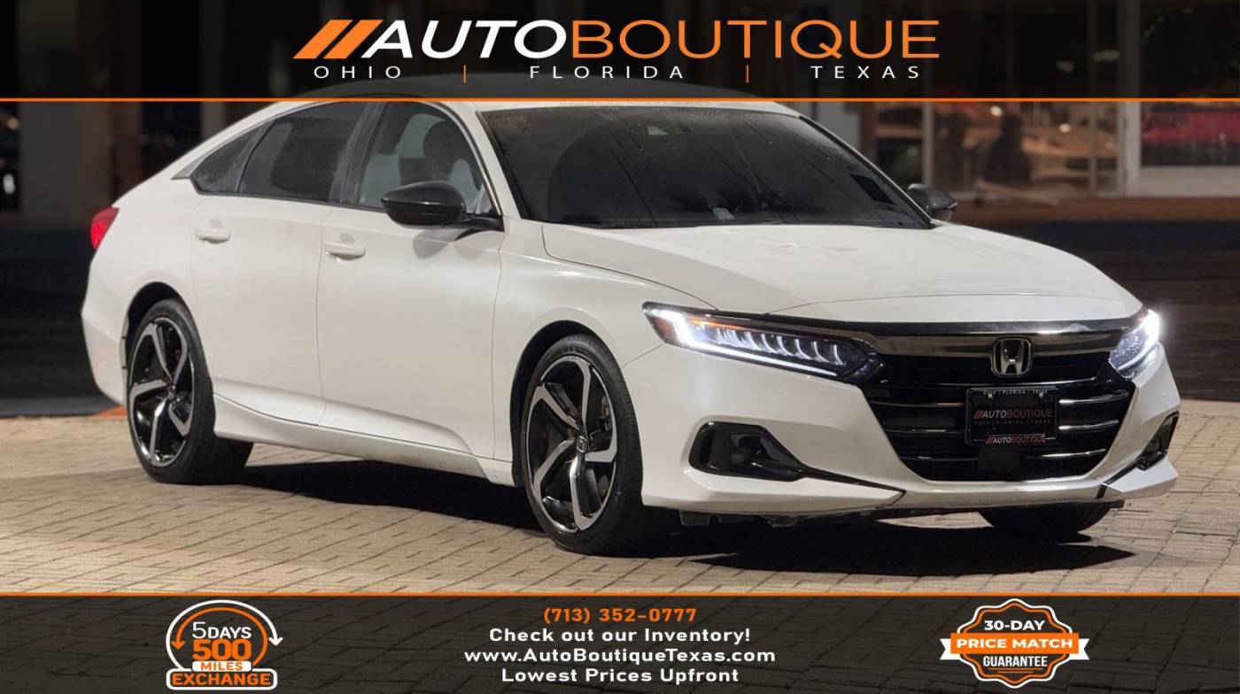 2021 Honda Accord Sport — Sedan — 60,317 mi — Alvin, TX