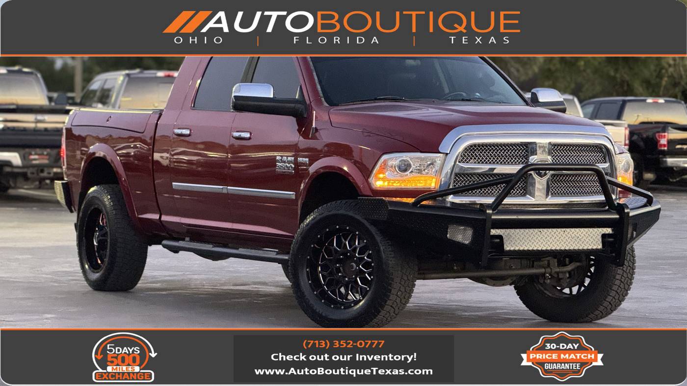 2014 Ram 3500 Longhorn — Pickup Truck — 116,552 mi — Alvin, TX