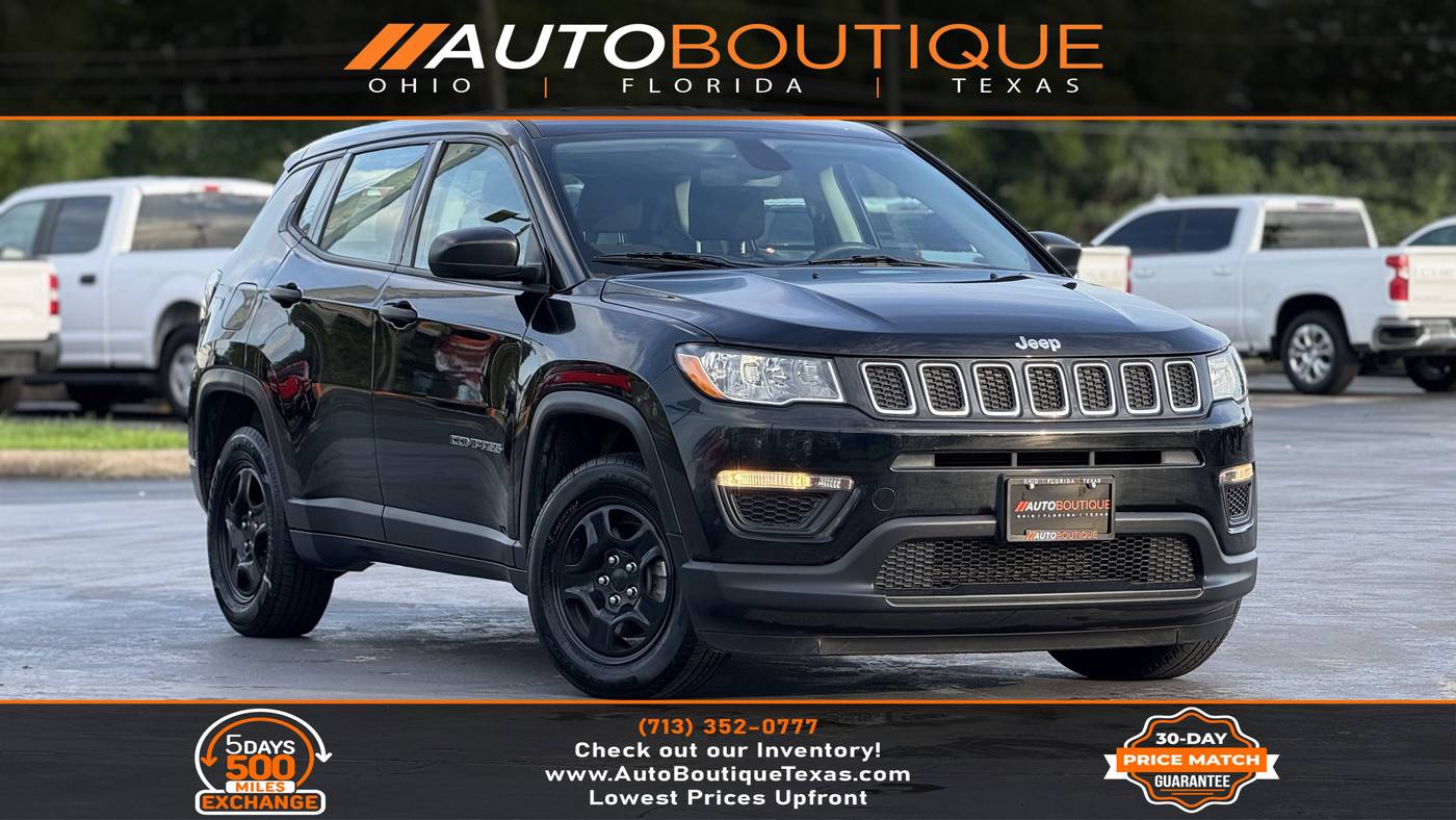 2019 Jeep Compass Sport — SUV — 18,768 mi — Alvin, TX
