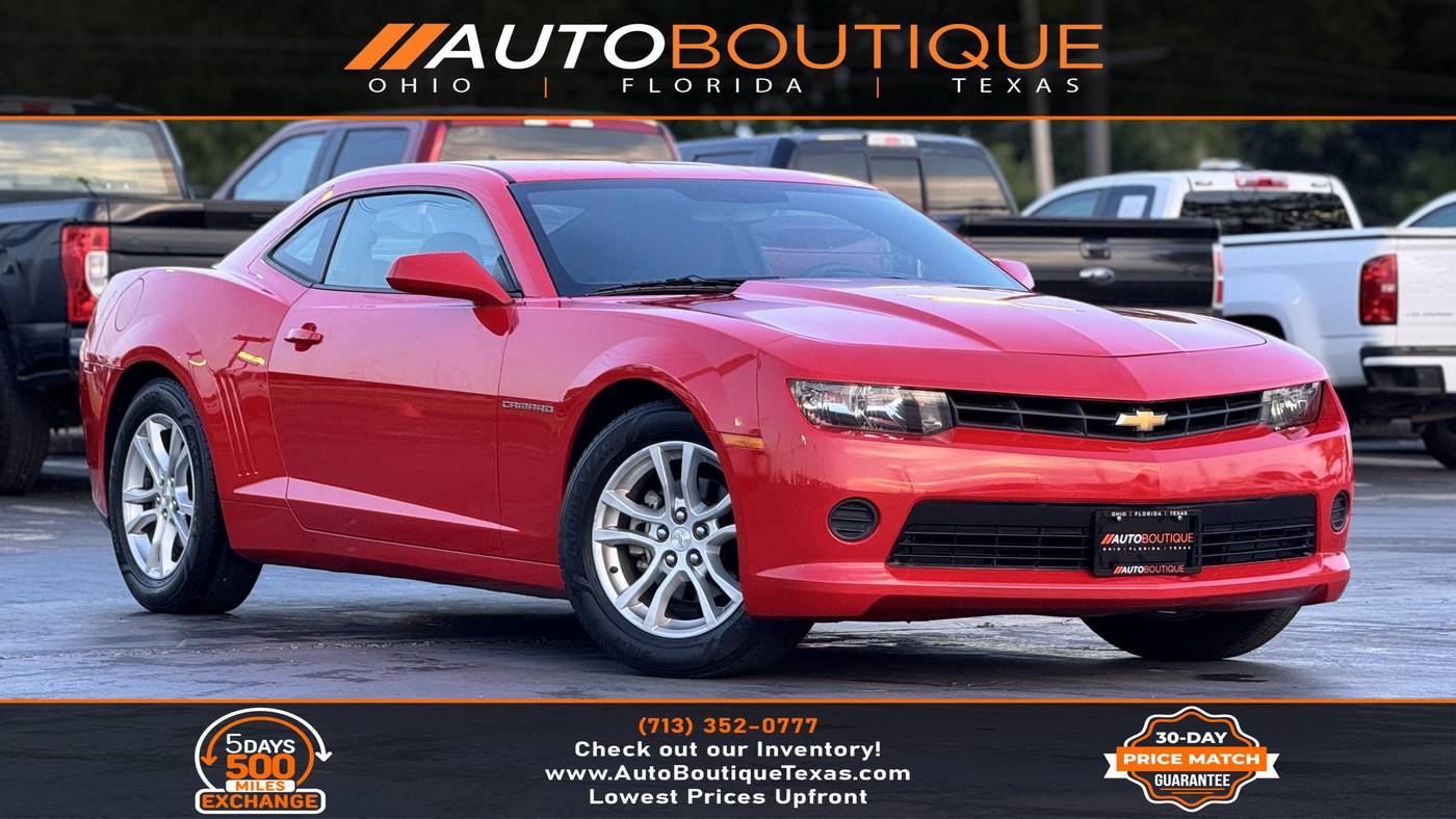 2015 Chevrolet Camaro 2LS — Coupe — 78,382 mi — Alvin, TX