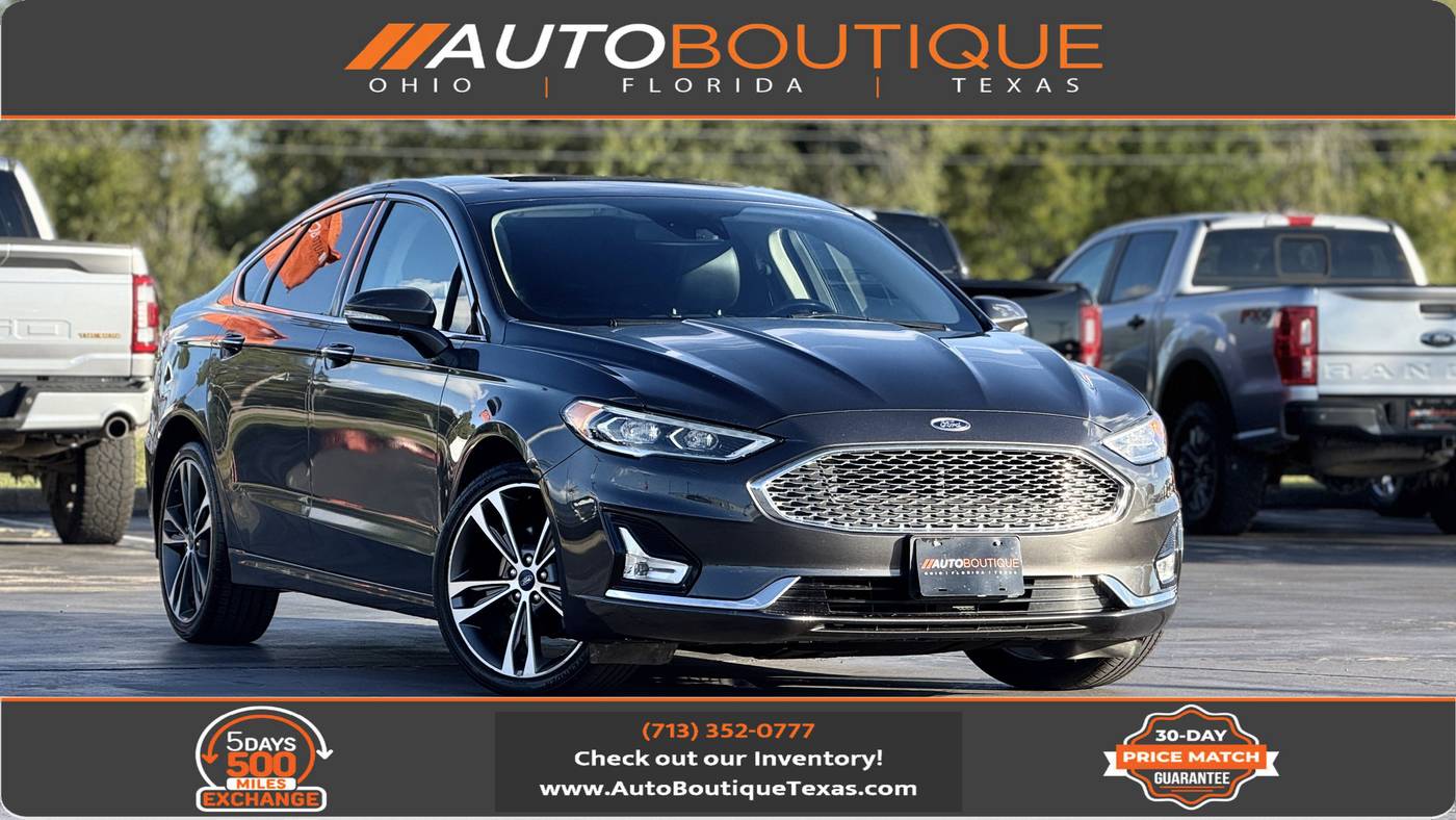 2019 Ford Fusion Titanium — Sedan — 90,596 mi — Alvin, TX