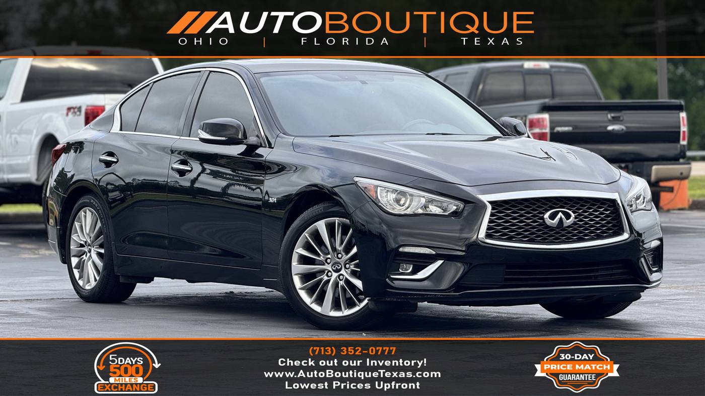 2019 INFINITI Q50 3.0t LUXE — Sedan — 56,610 mi — Alvin, TX