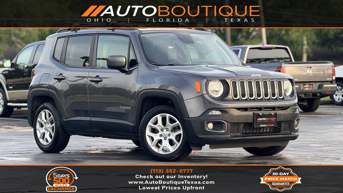 2018 Jeep Renegade Latitude — SUV — 85,525 mi — Alvin, TX