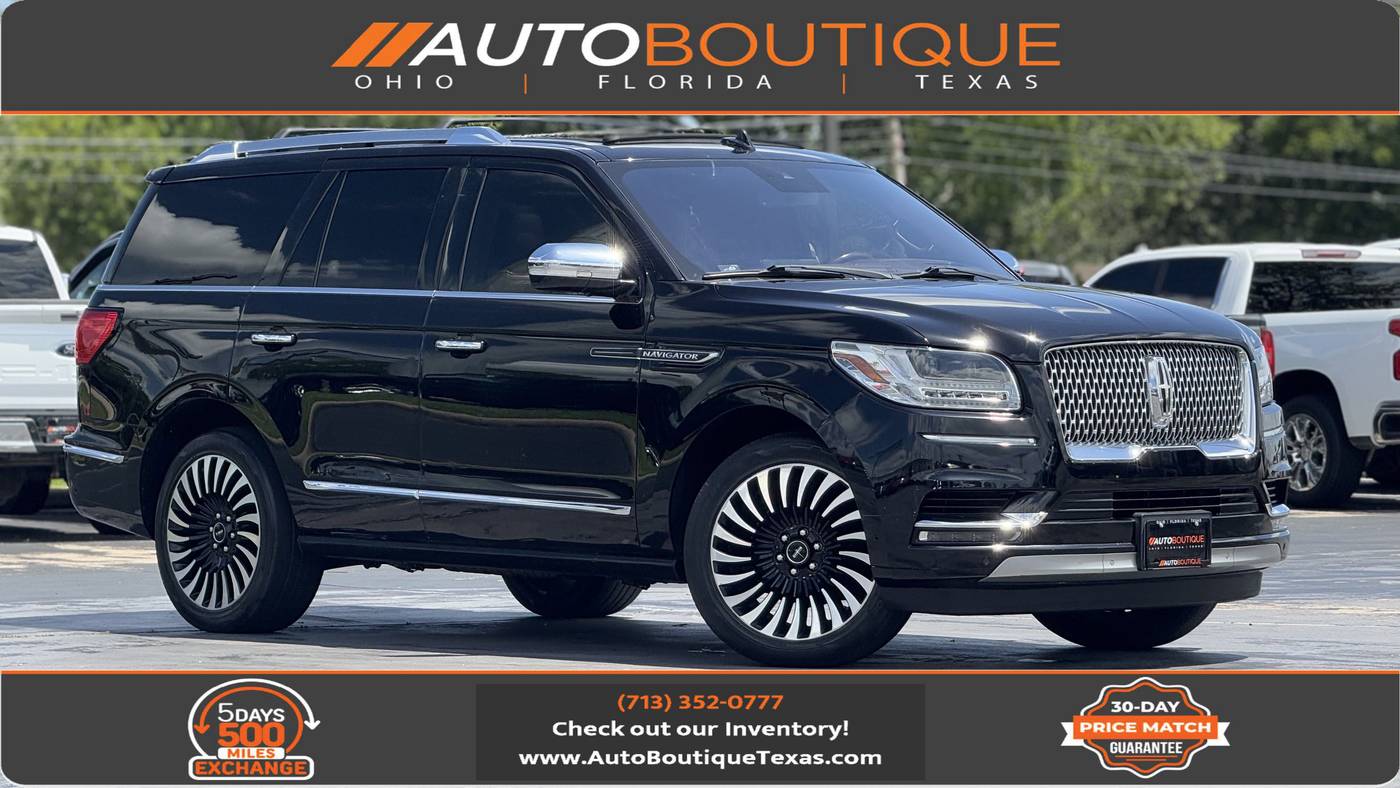 2019 Lincoln Navigator Black Label — SUV — 57,906 mi — Alvin, TX