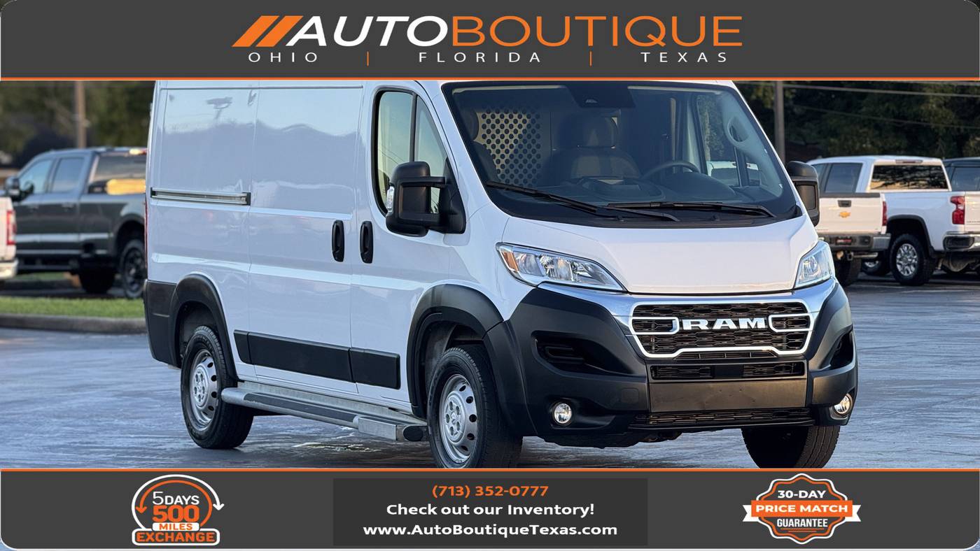2023 Ram ProMaster Cargo Van 2500 — Cargo Van — 26,670 mi — Alvin, TX
