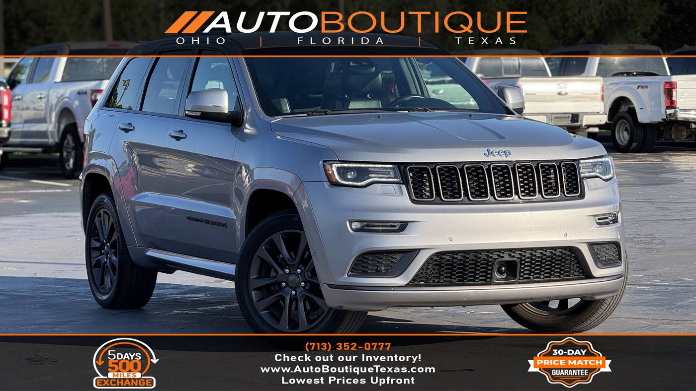 2018 Jeep Grand Cherokee High Altitude — SUV — 42,928 mi — Alvin, TX