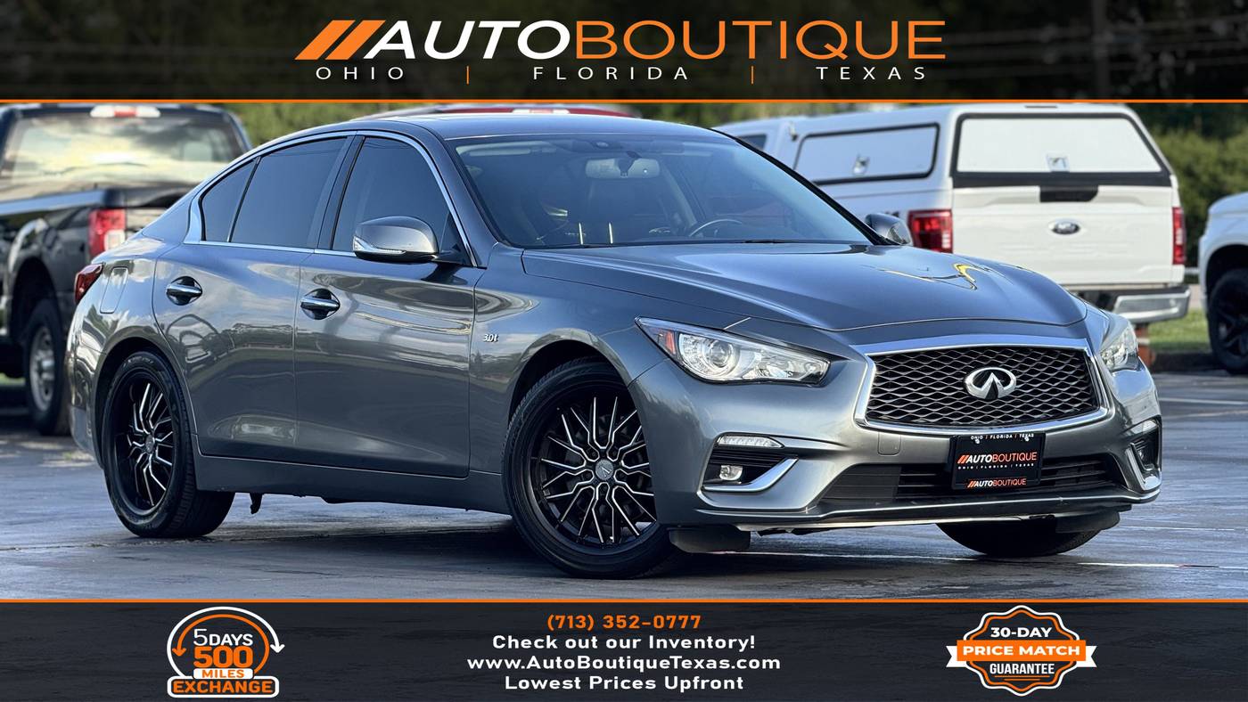 2019 INFINITI Q50 3.0t LUXE — Sedan — 56,303 mi — Alvin, TX