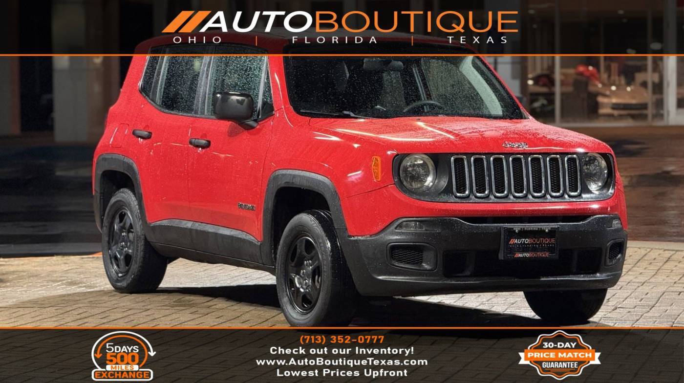 2018 Jeep Renegade Sport — SUV — 67,866 mi — Alvin, TX