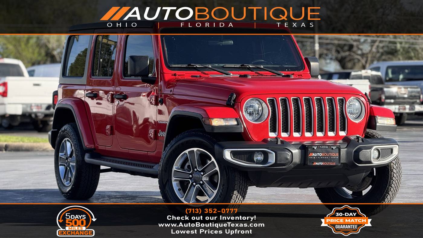 2021 Jeep Wrangler Sahara — SUV — 79,273 mi — Alvin, TX