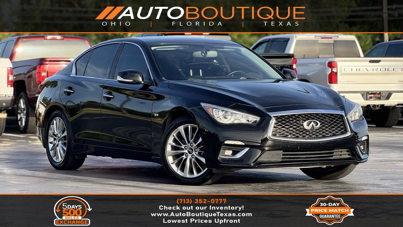 2019 INFINITI Q50 3.0t LUXE — Sedan — 119,223 mi — Alvin, TX