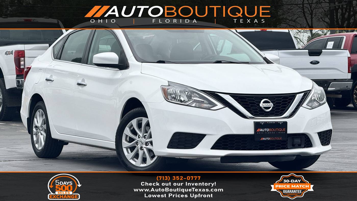 2019 Nissan Sentra SV — Sedan — 42,255 mi — Alvin, TX