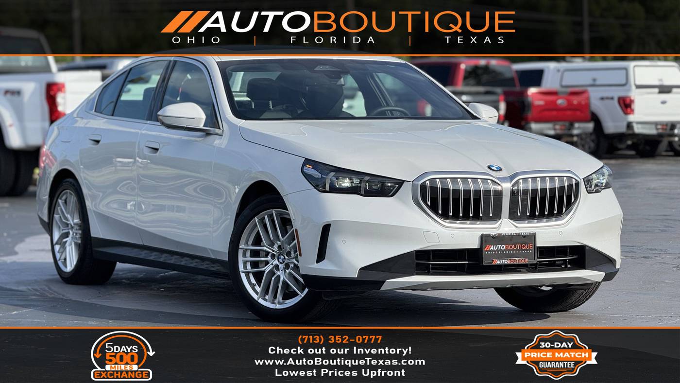 2025 BMW 5 Series 530i — Sedan — 9,871 mi — Alvin, TX