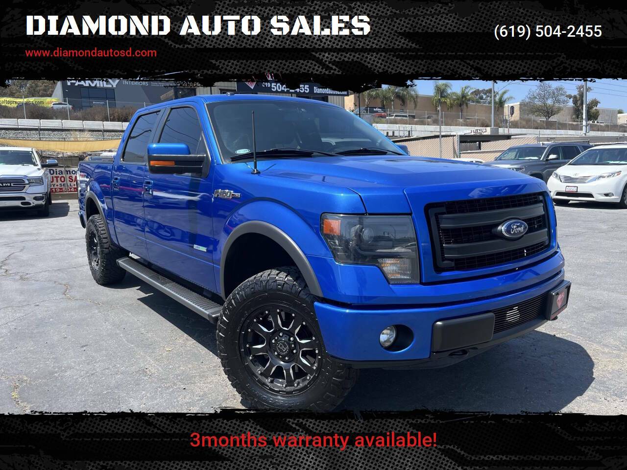 2013 Ford F-150 FX4 — Pickup Truck — 88,911 mi — El Cajon, CA