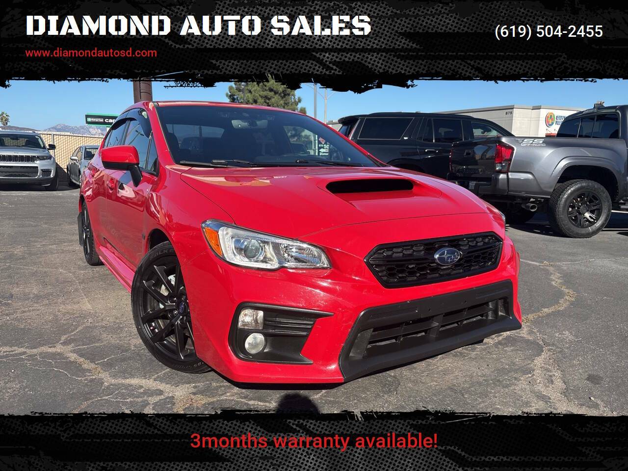 2021 Subaru WRX Premium — Sedan — 79,676 mi — El Cajon, CA