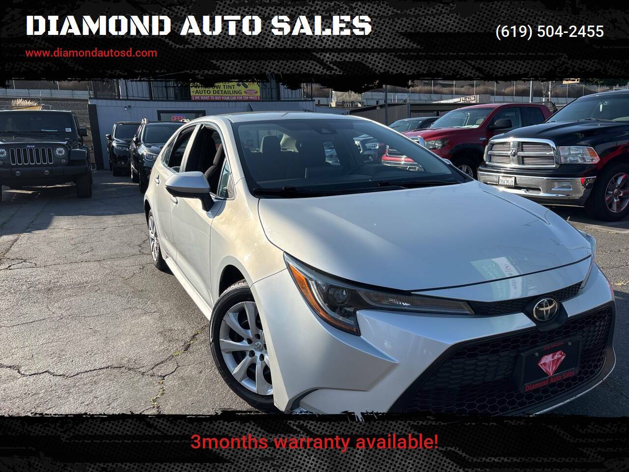 2021 Toyota Corolla LE — Sedan — 83,376 mi — El Cajon, CA
