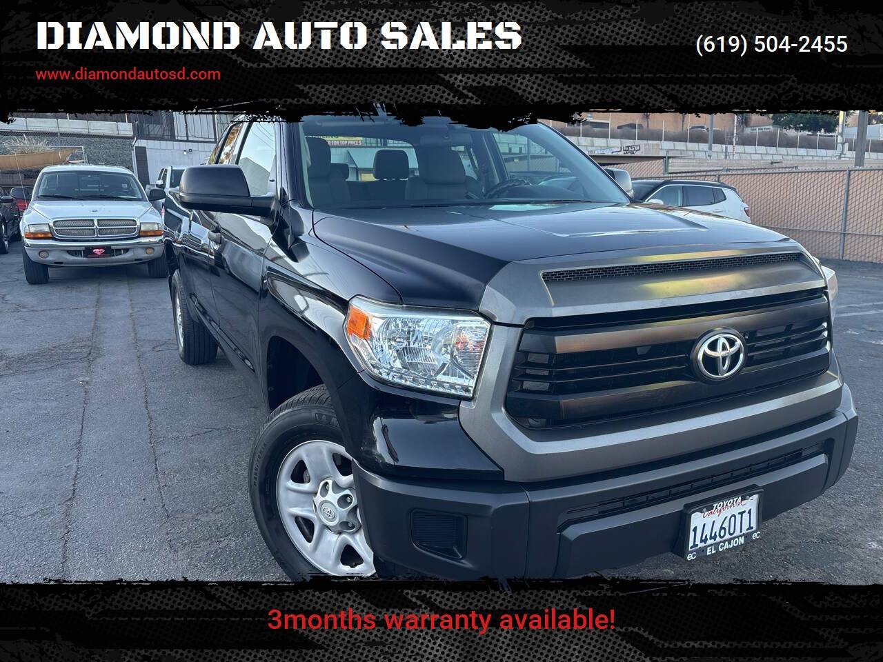2017 Toyota Tundra SR — Pickup Truck — 72,482 mi — El Cajon, CA