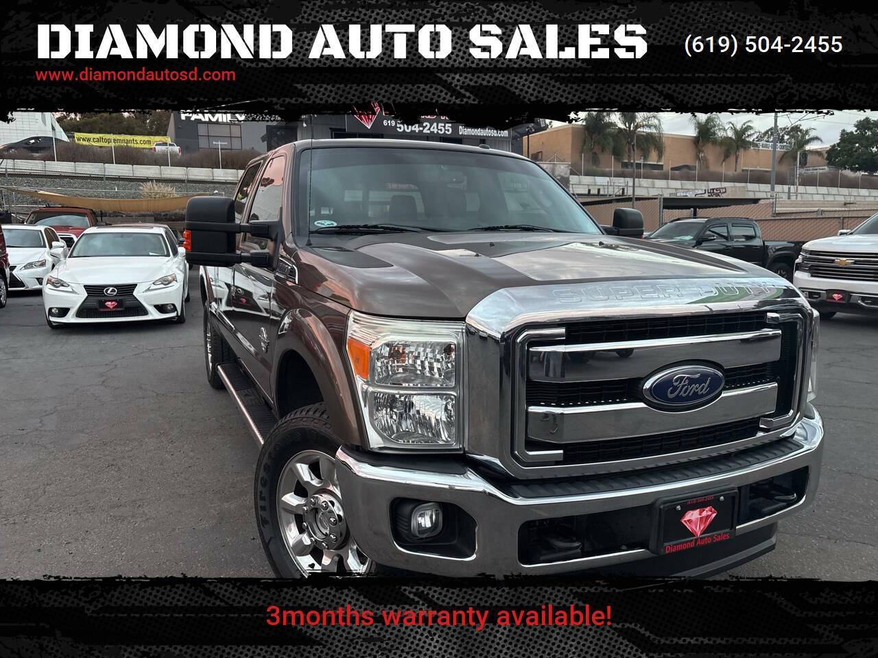 2015 Ford Super Duty F-250 Lariat — Pickup Truck — 83,494 mi — El Cajon, CA