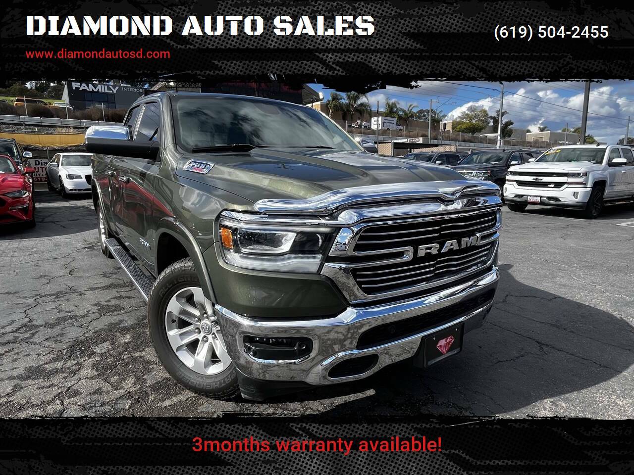 2020 Ram 1500 Laramie — Pickup Truck — 68,293 mi — El Cajon, CA