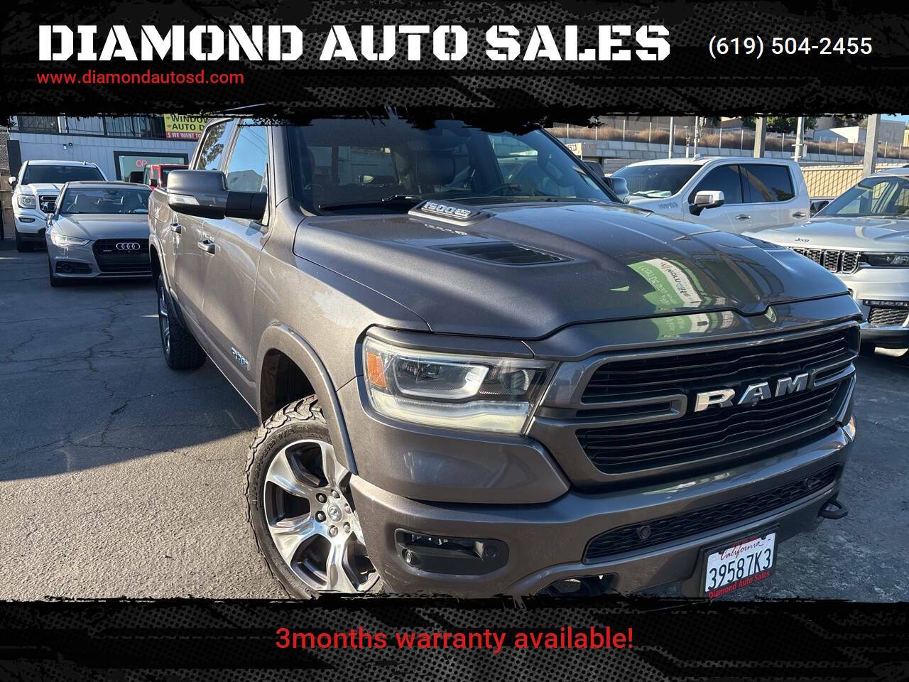 2019 Ram 1500 Laramie — Pickup Truck — 98,501 mi — El Cajon, CA