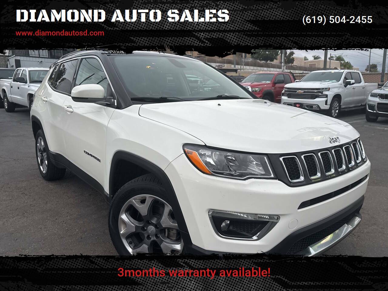 2019 Jeep Compass Limited — SUV — 93,198 mi — El Cajon, CA