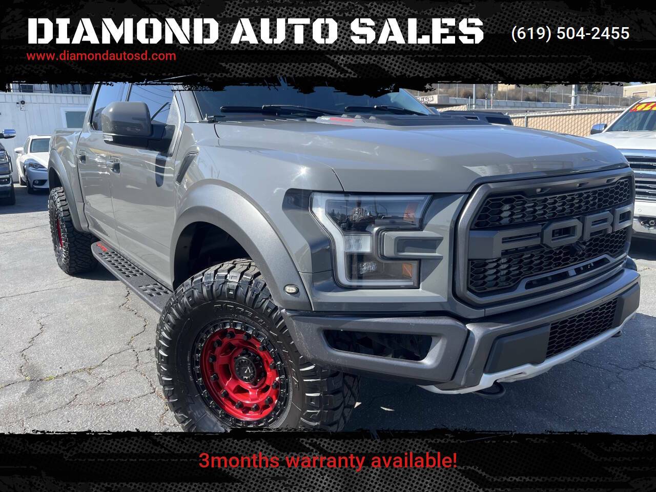 2020 Ford F-150 Raptor — Pickup Truck — 98,700 mi — El Cajon, CA