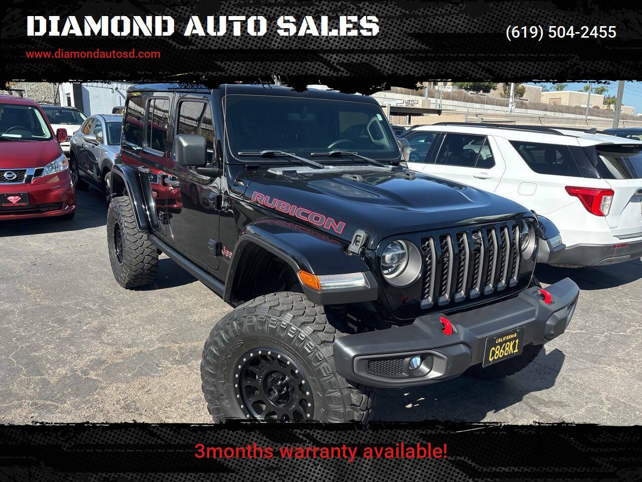 2021 Jeep Wrangler Rubicon — SUV — 30,685 mi — El Cajon, CA