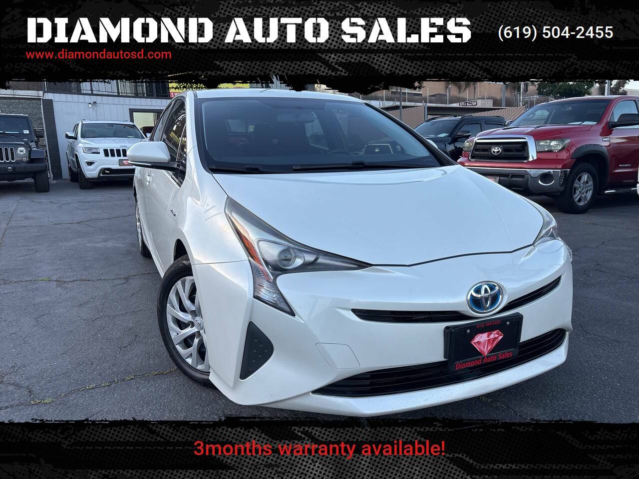 2016 Toyota Prius Two Eco — Hatchback — 123,346 mi — El Cajon, CA