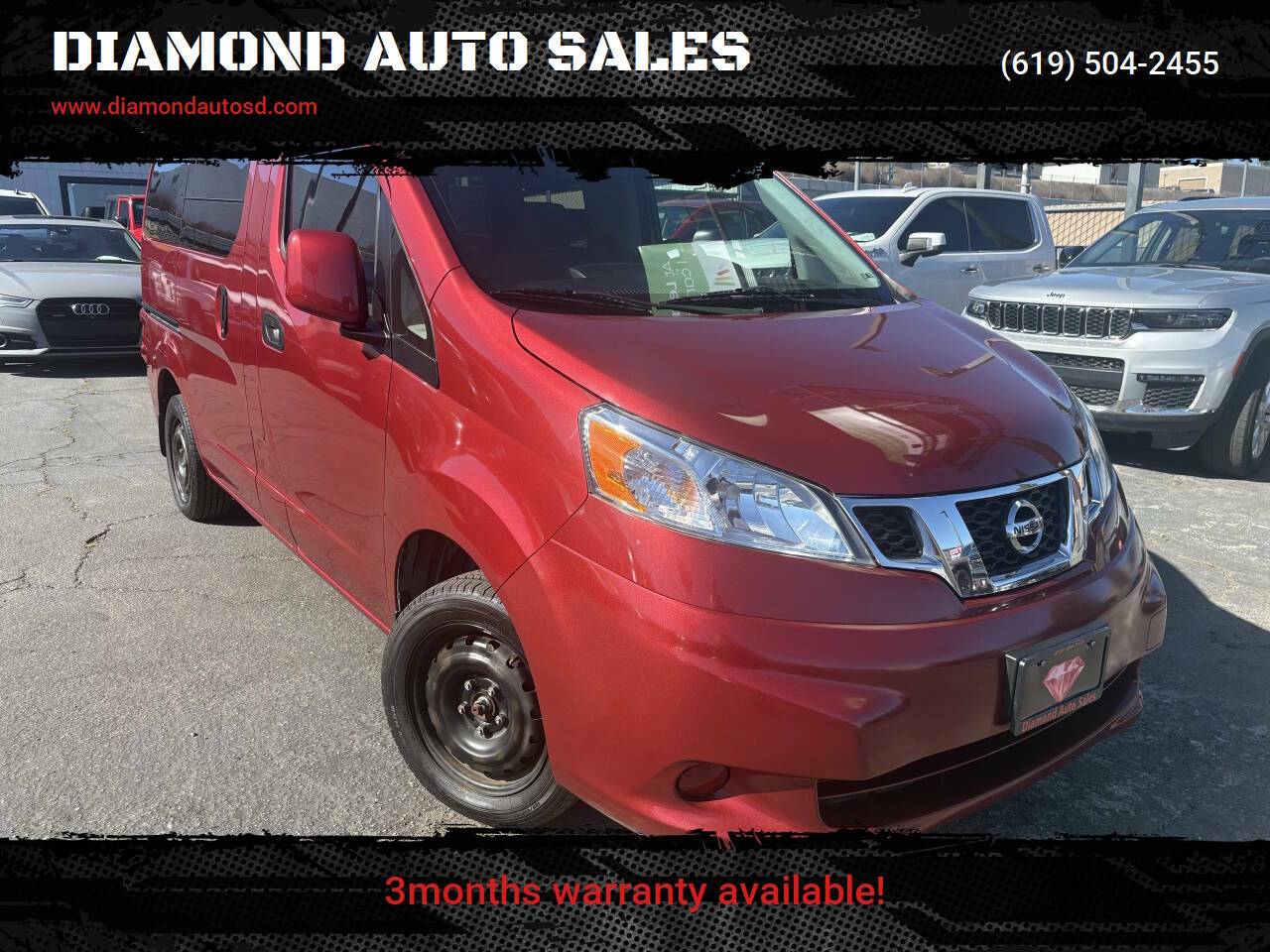 2019 Nissan NV200 Compact Cargo SV — Cargo Van — 80,187 mi — El Cajon, CA