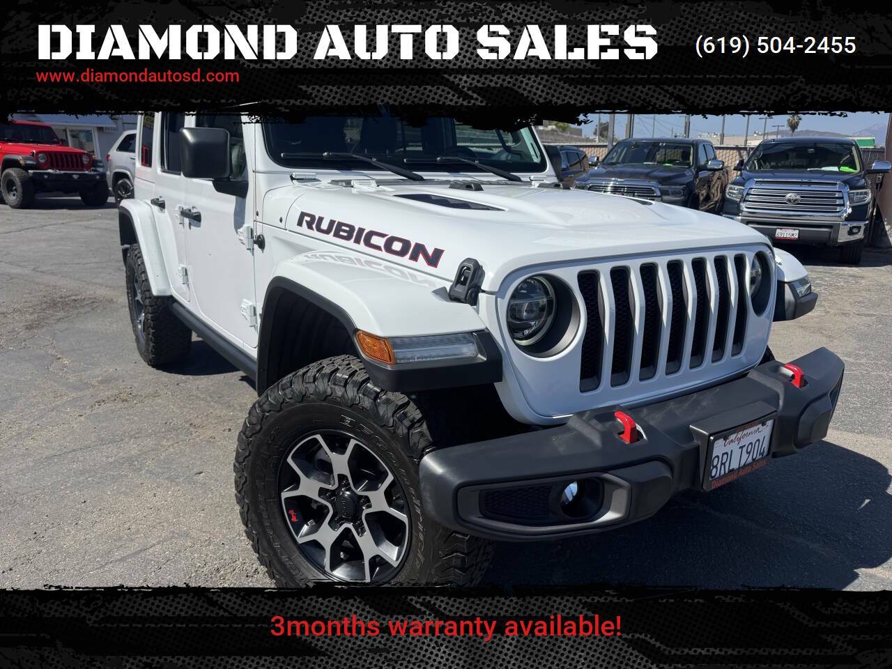 2019 Jeep Wrangler Rubicon — SUV — 24,510 mi — El Cajon, CA