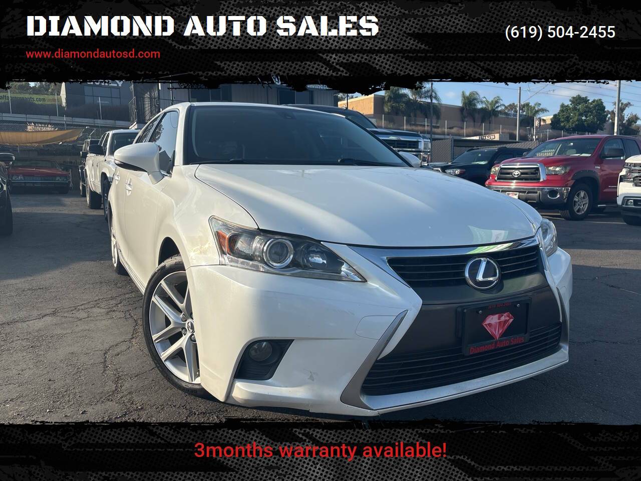 2014 Lexus CT CT 200h — Hatchback — 117,083 mi — El Cajon, CA