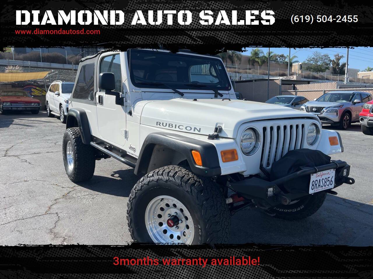 2006 Jeep Wrangler Unlimited Rubicon — SUV — 102,245 mi — El Cajon, CA