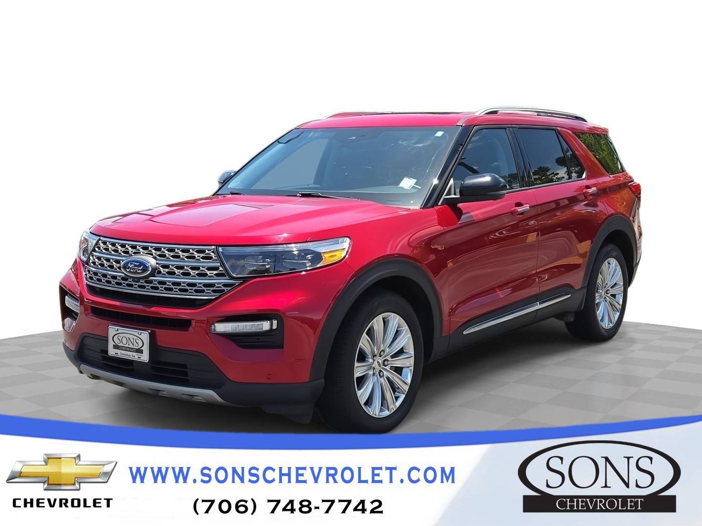 2022 Ford Explorer Limited — SUV — 46,890 mi — Columbus, GA