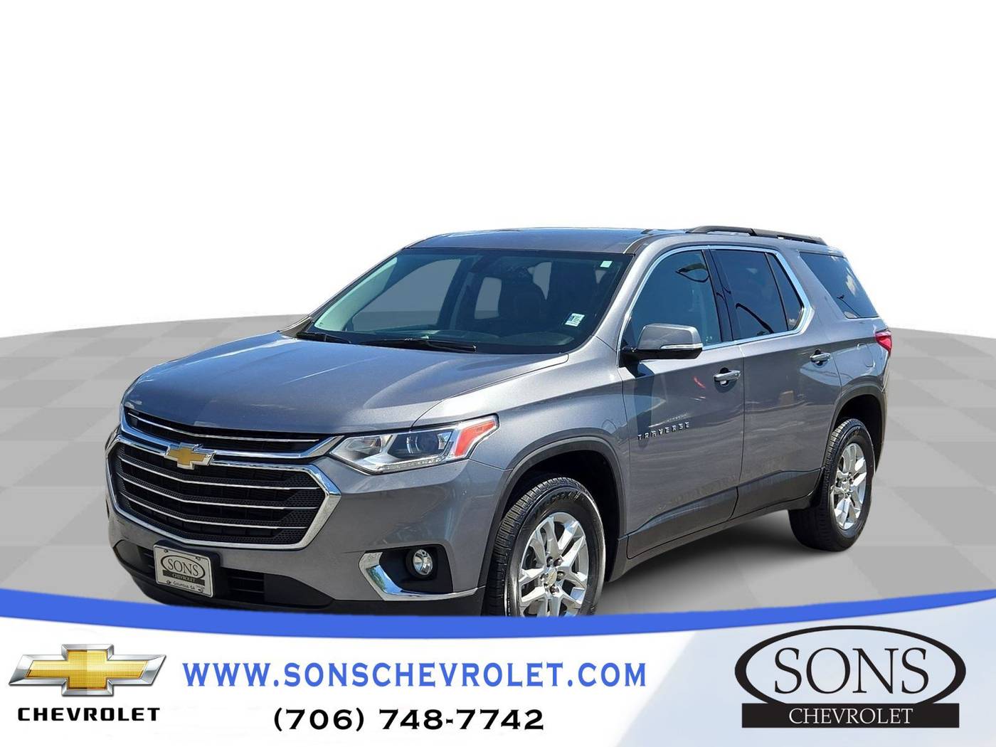 2020 Chevrolet Traverse LT Cloth — SUV — 62,837 mi — Columbus, GA