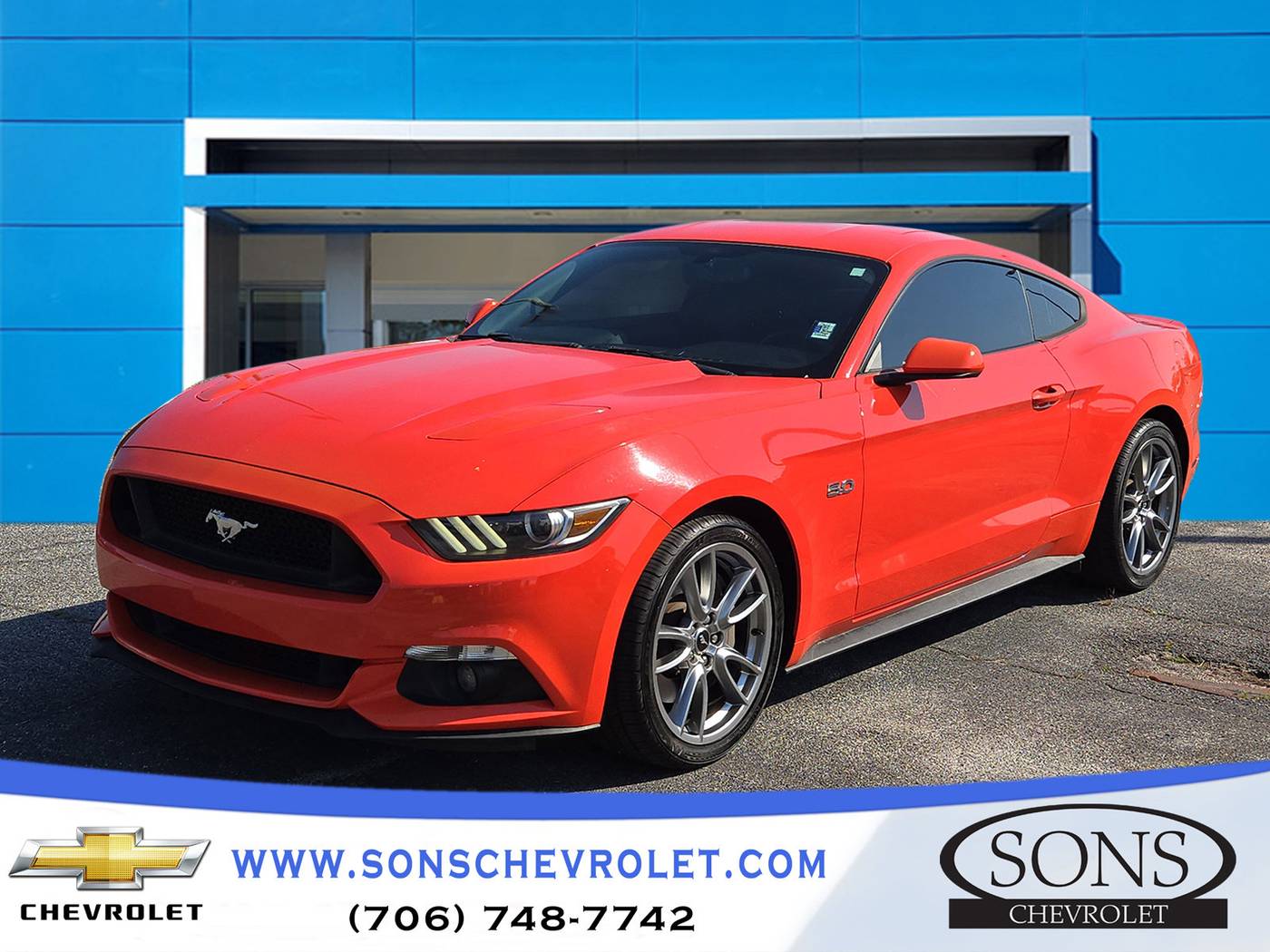 2015 Ford Mustang GT — Coupe — 100,650 mi — Columbus, GA