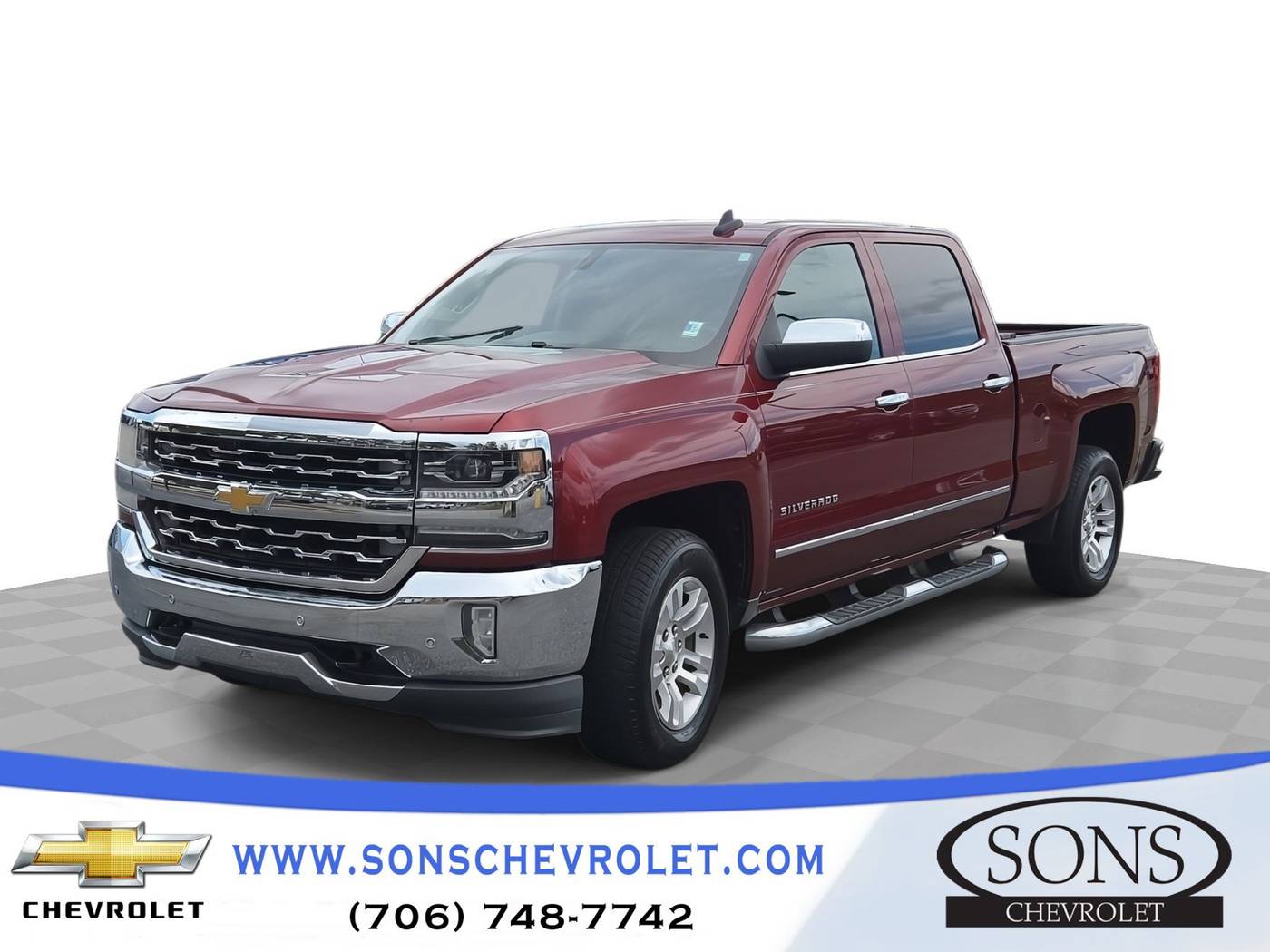 2016 Chevrolet Silverado 1500 LTZ — Pickup Truck — 110,662 mi — Columbus, GA